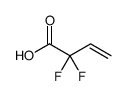 2,2-difluorobut-3-enoic acid Structure