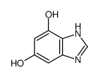 (9ci)-1H-苯并咪唑-4,6-二醇结构式