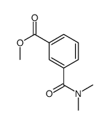 3-(N,N-二甲基氨基甲酰)苯甲酸甲酯结构式