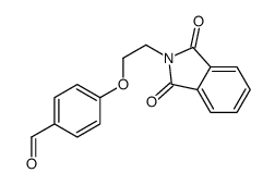 4-[2-(1,3-dioxoisoindol-2-yl)ethoxy]benzaldehyde图片