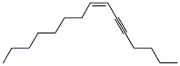 (Z)-7-Pentadecen-5-yne structure