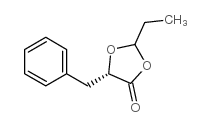 1,3-Dioxolan-4-one,2-ethyl-5-(phenylmethyl)-,(5S)-(9CI) structure