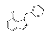 1-benzyl-1H-pyrazolo[3,4-b]pyridine 7-oxide Structure