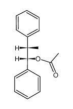 1,2-diphenylpropyl acetate Structure