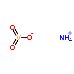 Ammonium oxido(dioxo)vanadium Structure