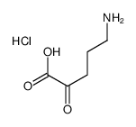 5-amino-2-oxovaleric acid hydrochloride Structure