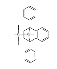 9-methyl-1,4-diphenyl-9-(trimethylsilyl)-1,4-dihydro-1,4-silanonaphthalene Structure