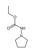 1-[(ethoxycarbonyl)amino]pyrrolidine结构式