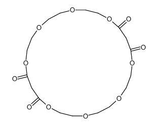 1,4,7,10,14,17,20,23-octaoxacyclohexacosane-11,13,24,26-tetrone Structure