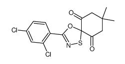 3-(2,4-dichlorophenyl)-8,8-dimethyl-4-oxa-1-thia-2-azaspiro[4.5]dec-2-ene-6,10-dione Structure