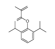 [2,6-di(propan-2-yl)phenyl] 2-methylprop-2-enoate Structure