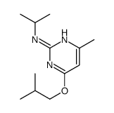 4-methyl-6-(2-methylpropoxy)-N-propan-2-ylpyrimidin-2-amine Structure