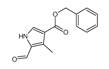 benzyl 5-formyl-4-methyl-1H-pyrrole-3-carboxylate Structure