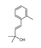 2-methyl-4-(2-methylphenyl)but-3-en-2-ol结构式