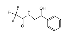 N-(2-hydroxy-2-phenylethyl)-2,2,2-trifluoroacetamide Structure