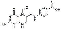 (6S)-5-ForMyl-5,6,7,8-tetrahydropteroic AcidDISCONTINUED Structure