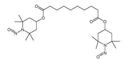 bis(2,2,6,6-tetramethyl-1-nitrosopiperidin-4-yl) decanedioate结构式