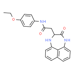 N-(4-Ethoxyphenyl)-2-(3-oxo-1,2,3,4-tetrahydronaphtho[1,8-ef][1,4]diazepin-2-yl)acetamide picture