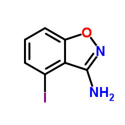 4-Iodo-1,2-benzoxazol-3-amine structure