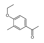 1-(4-ethoxy-3-methylphenyl)ethanone结构式