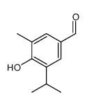 4-hydroxy-5-isopropyl-3-methylbenzaldehyde Structure