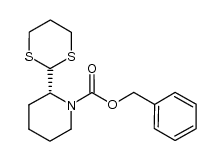 benzyl (R)-2-([1,3]dithian-2-yl)piperidine-1-carboxylate Structure