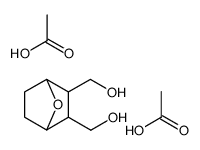 acetic acid,[3-(hydroxymethyl)-7-oxabicyclo[2.2.1]heptan-2-yl]methanol Structure