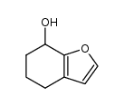 4,5,6,7-tetrahydro-1-benzofuran-7-ol结构式