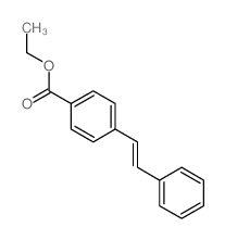 Benzoic acid,4-(2-phenylethenyl)-, ethyl ester picture