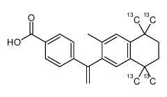 贝沙罗汀13C4结构式