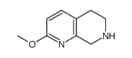 2-methoxy-5,6,7,8-tetrahydro-1,7-naphthyridine结构式