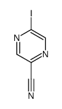 5-iodopyrazine-2-carbonitrile Structure