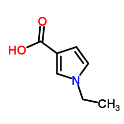 1-Ethyl-1H-pyrrole-3-carboxylic acid Structure