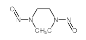 1,2-Ethanediamine,N1,N2-dimethyl-N1,N2-dinitroso-结构式