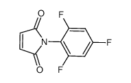 1H-PYRROLE-2,5-DIONE, 1-(2,4,6-TRIFLUOROPHENYL)-结构式