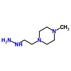 1-(2-肼基乙基)-4-甲基哌嗪盐酸盐结构式