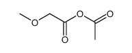 methoxyacetic anhydride Structure