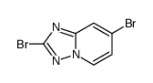 2,7-dibromo-[1,2,4]triazolo[1,5-a]pyridine Structure