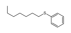 heptylsulfanylbenzene结构式