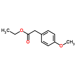 对甲氧基苯乙酸乙酯结构式