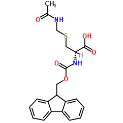 Fmoc-D-Cys(Acm)-OH Structure