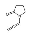 1-propa-1,2-dienylpyrrolidin-2-one Structure