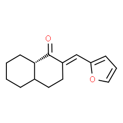 2-Furfurylidene-3,4,4a,5,6,7,8,8aβ-octahydronaphthalen-1(2H)-one Structure