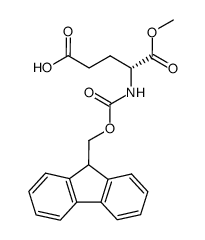 Fmoc-D-Glu-OMe Structure