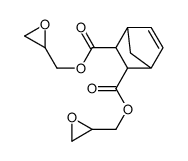 bis(2,3-epoxypropyl) bicyclo[2.2.1]hept-5-ene-2,3-dicarboxylate结构式