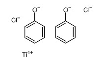 Dichlorodiphenoxytitanium结构式