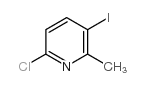 Pyridine,6-chloro-3-iodo-2-methyl- picture