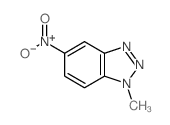 1H-Benzotriazole,1-methyl-5-nitro-结构式