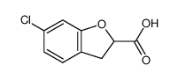 6-Chloro-2,3-dihydrobenzofuran-2-carboxylic acid图片