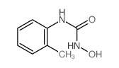 Urea,N-hydroxy-N'-(2-methylphenyl)- structure